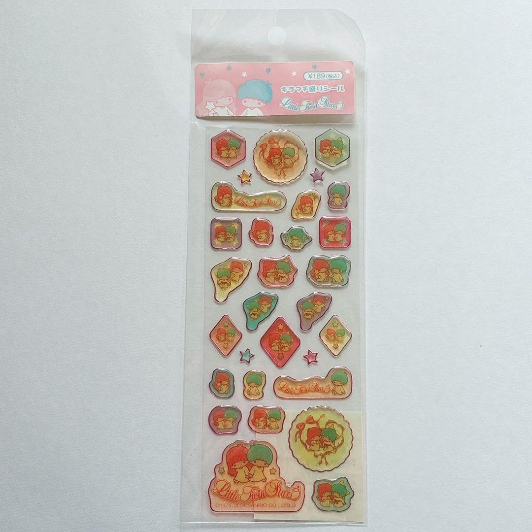 ♡ キキララ リトルツインスターズ シールパック 2012年 レア 平成 ♡