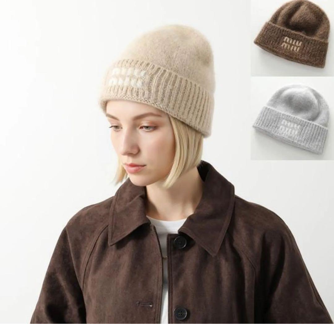 miumiu ニット帽 Sサイズ