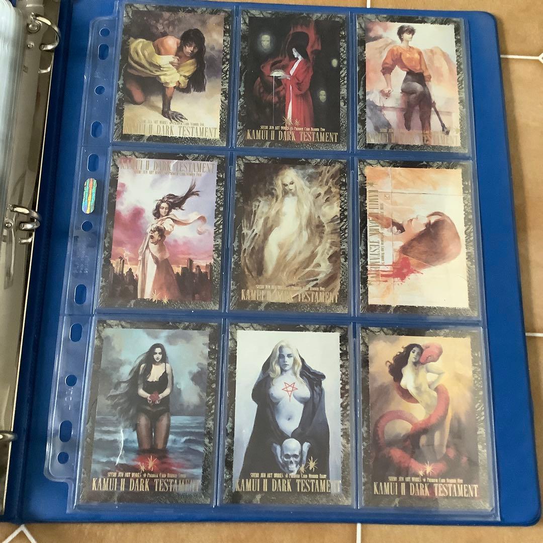 Y*R様 末弥純トレーディングカード【神威＆神威2】セミコンプ＋モンコレバインダ