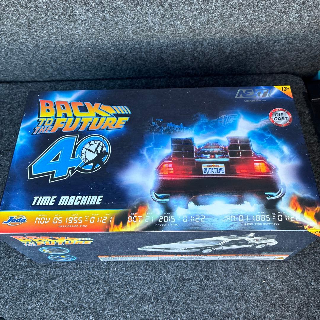 バック・トゥ・ザ・フューチャー デロリアン 限定SVメッキバージョン