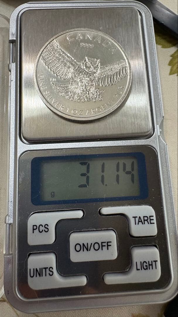 カナダ 2015年 1オンス 銀貨 5ドル