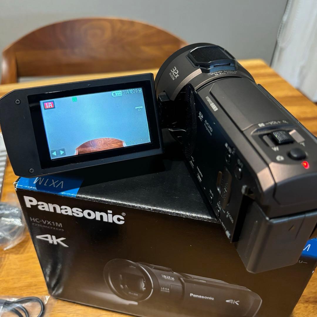 Panasonic HC-VX1M 4K ビデオカメラ 本体　おまけ付き