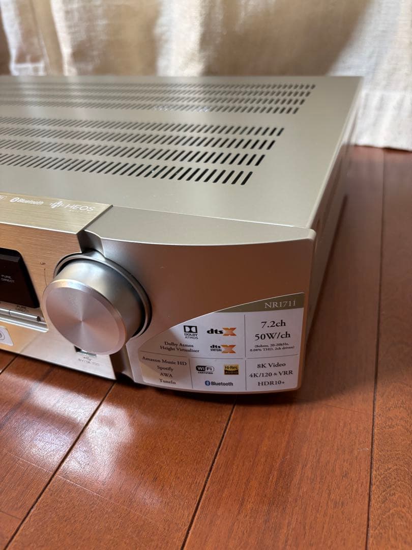marantz NR1711 シルバー　マランツ　美品　箱付き