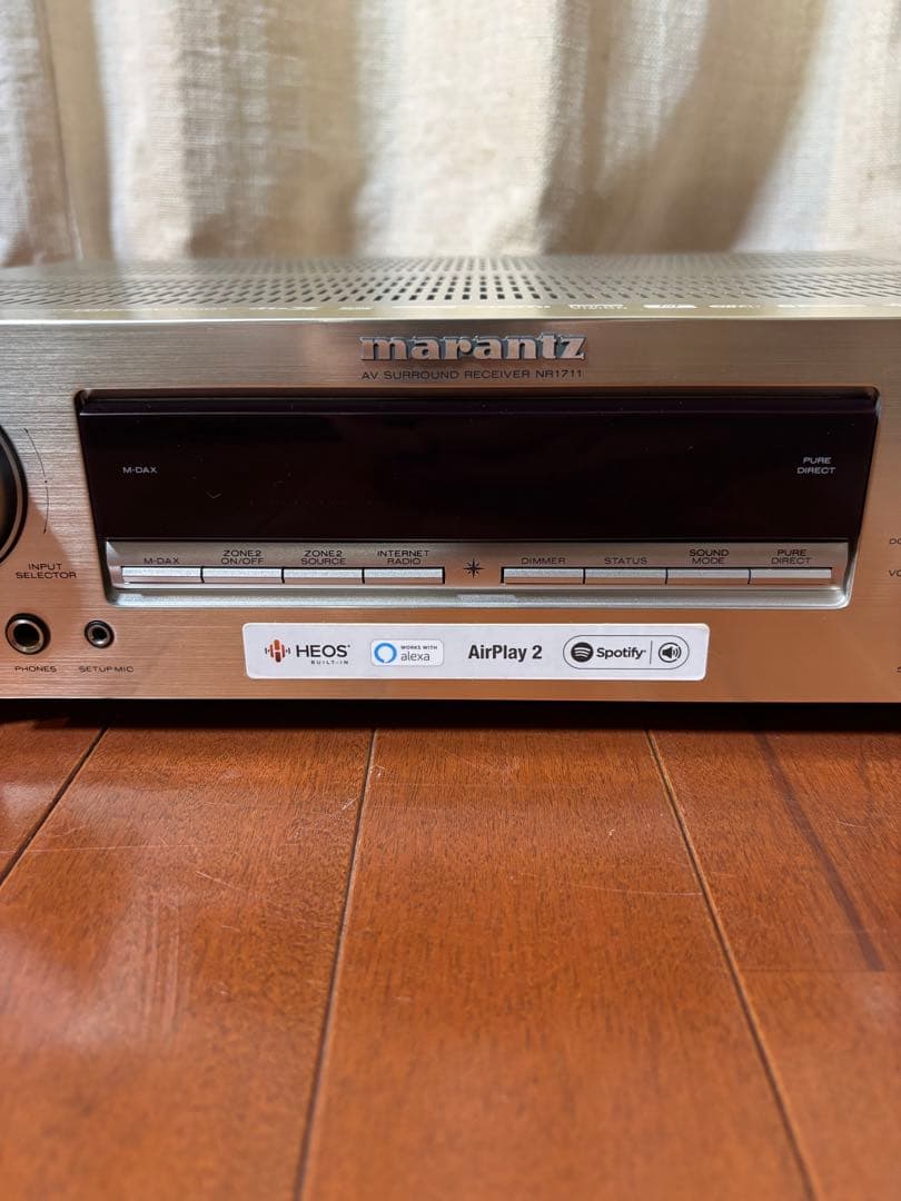 marantz NR1711 シルバー　マランツ　美品　箱付き