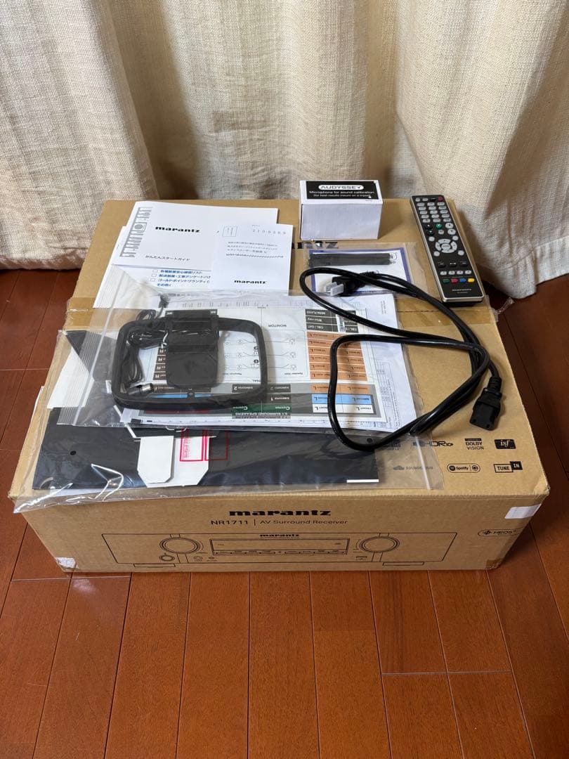 marantz NR1711 シルバー　マランツ　美品　箱付き