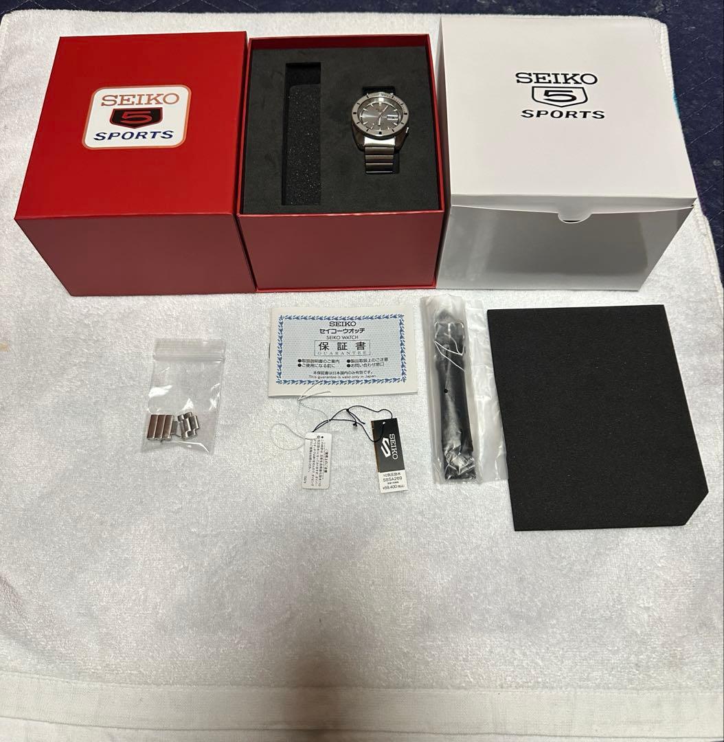 希少復刻モデル SEIKO 5スポーツ SBSA269 国内限定999本 極美品