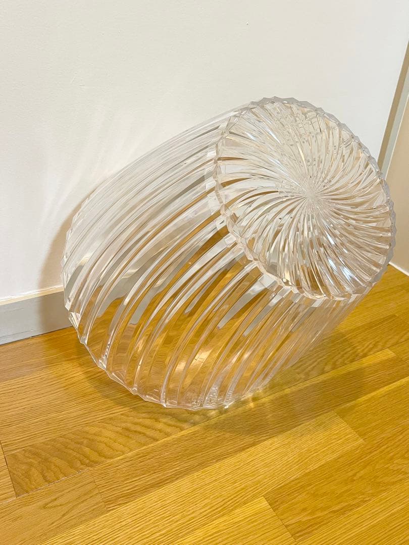 カルテル Kartell スパークル テーブル L クリアカラー 1部難あり