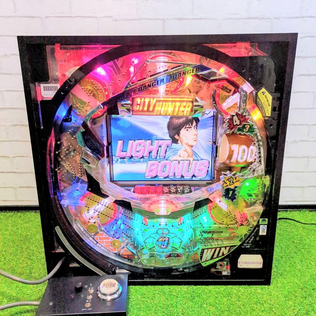 【人気希少】パチンコ 実機 卓上 CR　シティーハンター ～合言葉はXYZ～