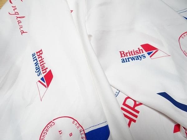 希少 British airways 英国航空 AIR MAIL テーブルクロス
