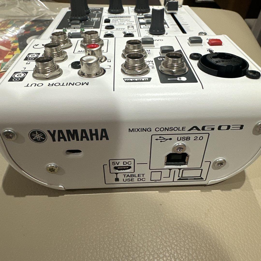 【ほぼ未使用】 YAMAHA AG03 付属品完備 美品
