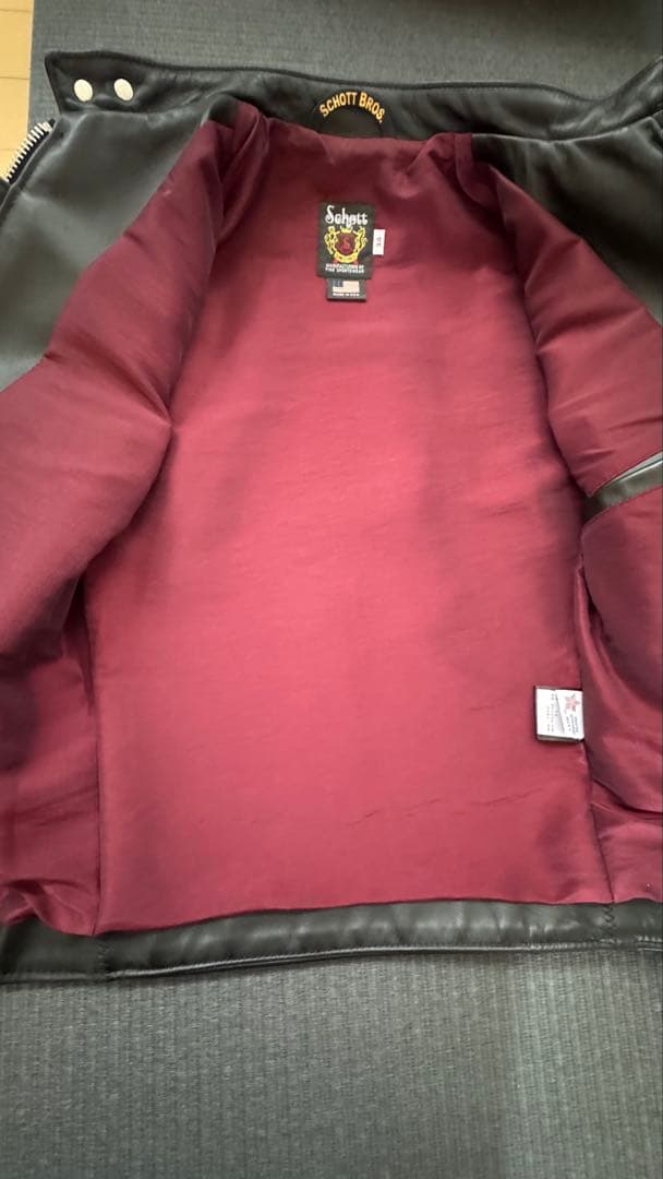 Schott 641XX シングルライダース　34 ショット