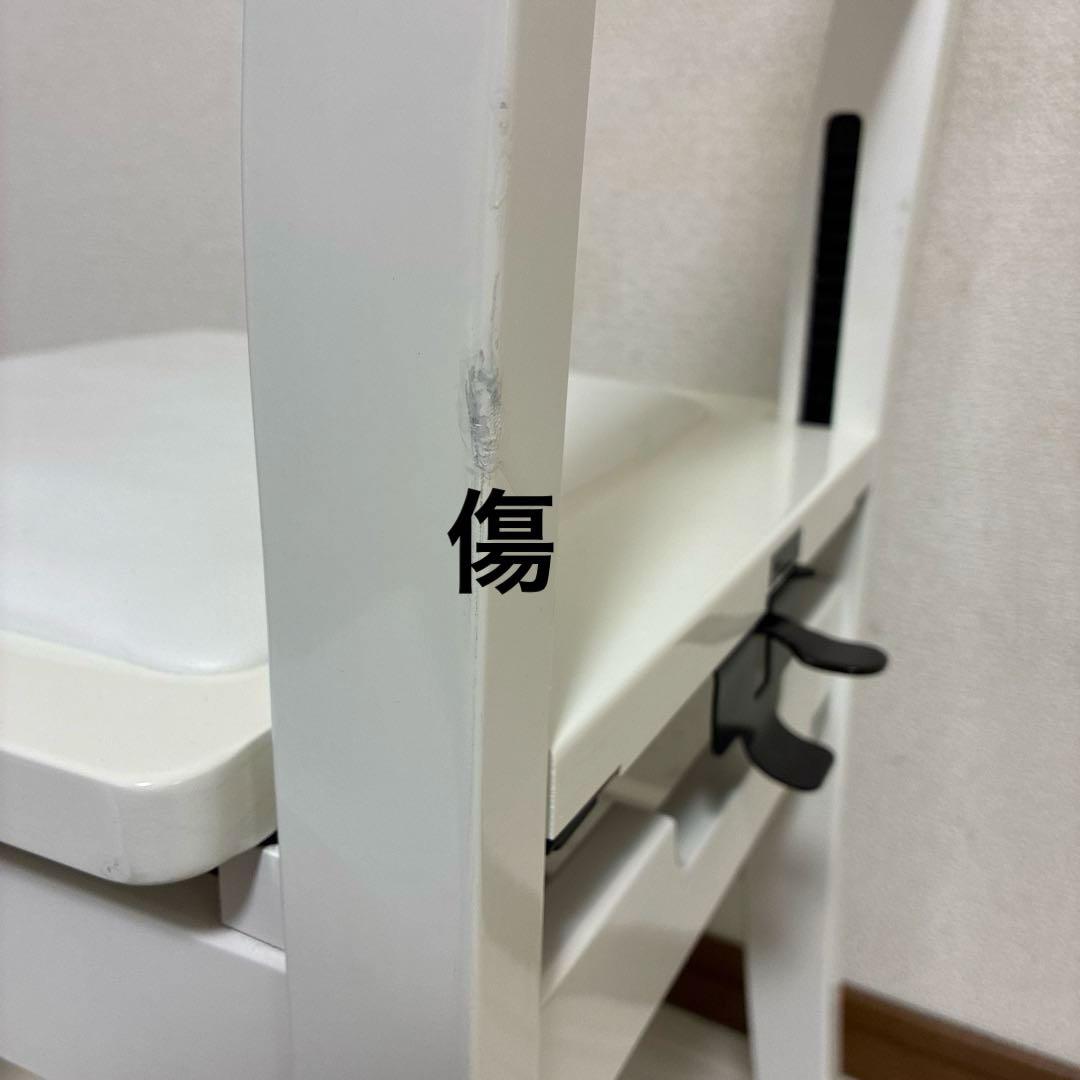 【白特注色中古美品】背付ピアノ椅子(全国送料込み)トムソン椅子