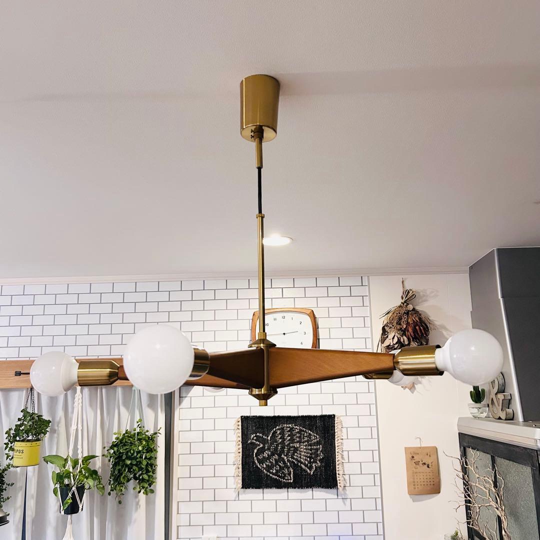 【美品 使用少】unico完売 Lindenhurstペンダントライト