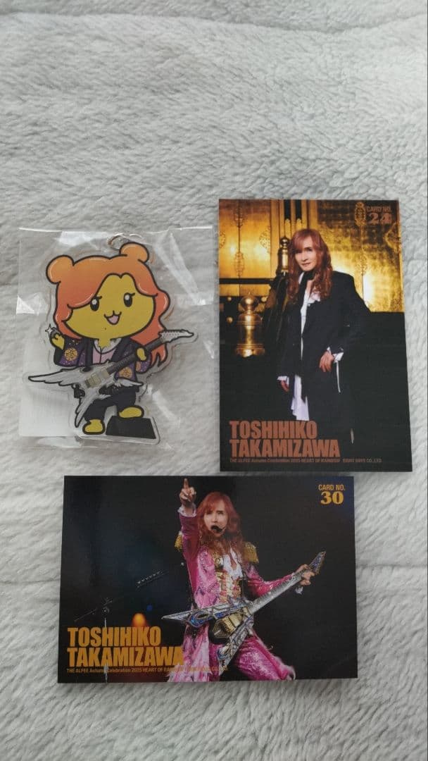 THE ALFEE ポテくまくん アクリルキーホルダー