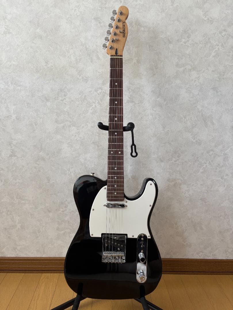 BUSKER'S BTE BK テレキャスター ブラック 黒【極美品】