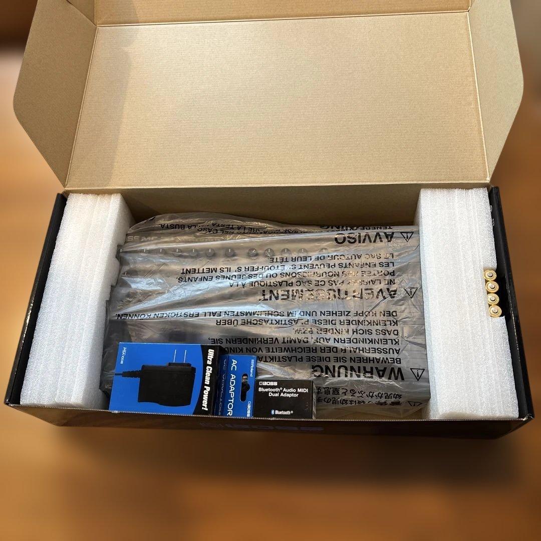 【美品】BOSS ME-90 マルチエフェクター3点セット 純正アダプター付