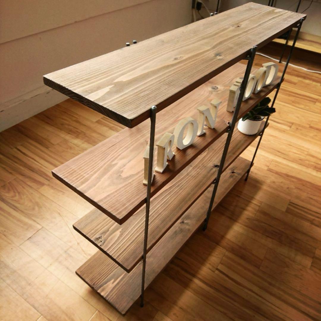 terumin【引き取り限定11/3まで】アイアンラック 飾り棚 シェルフ