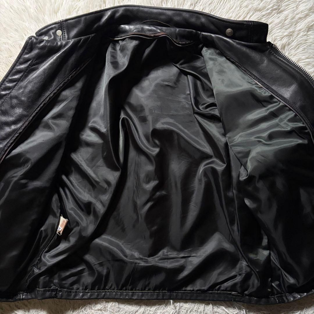 ビッグサイズ ■ショット シングルライダース ジャケット 641E 44