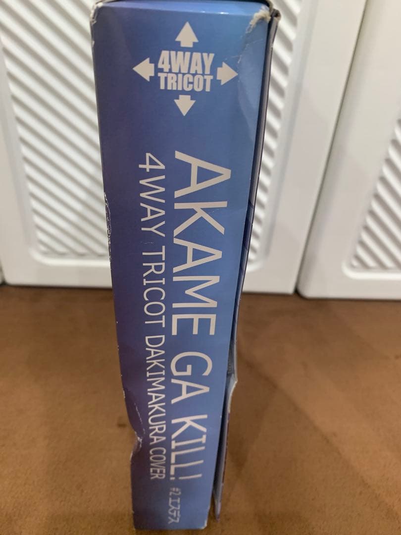 【未使用】 アカメが斬る！ エスデス 抱き枕 カバー 限定イラスト 蓋付き