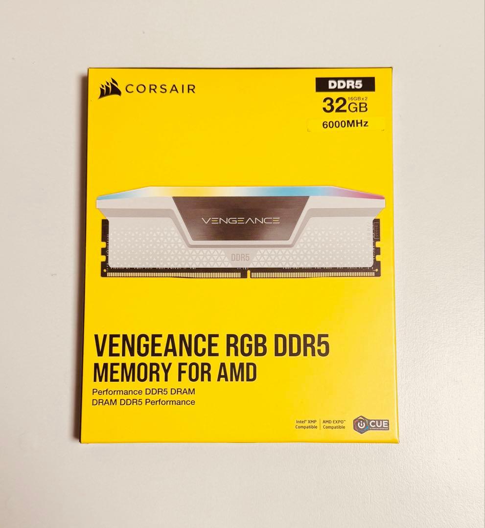メモリー CORSAIR VENGEANCE RGB DDR5-6000