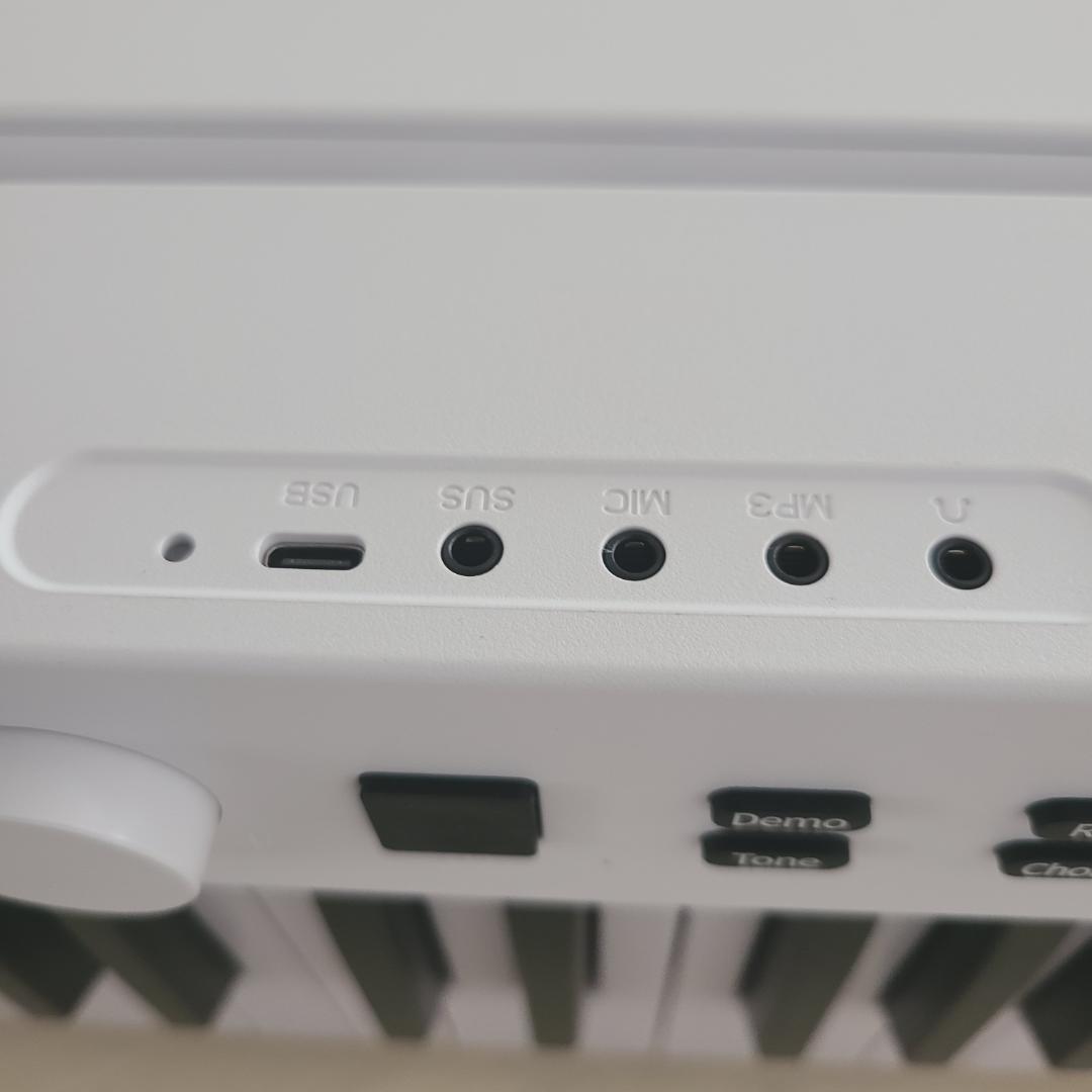 CARINA ZE0088 折りたたみ式 電子ピアノ 88鍵 ホワイト