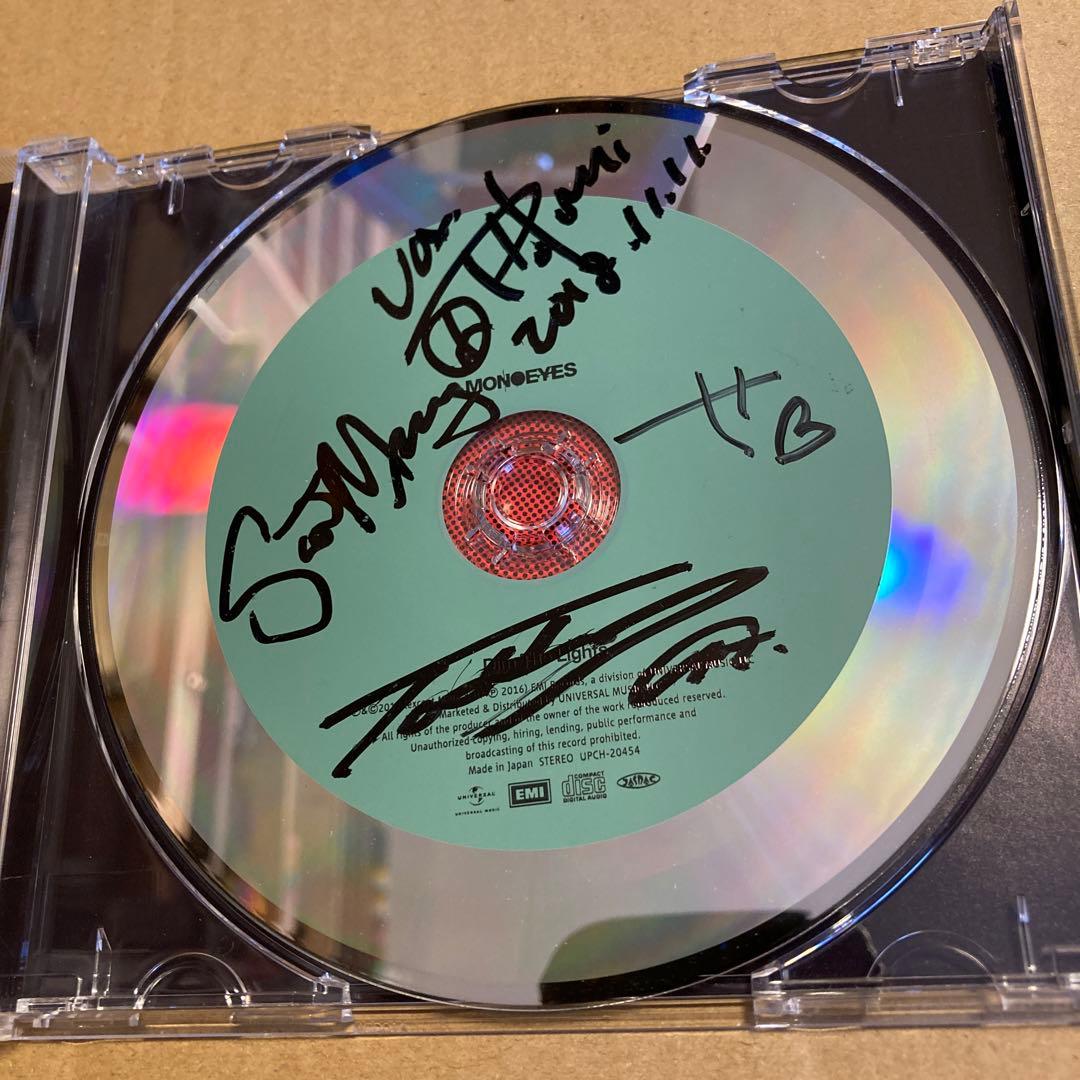 MONOEYES モノアイズ　直筆サイン入り CD