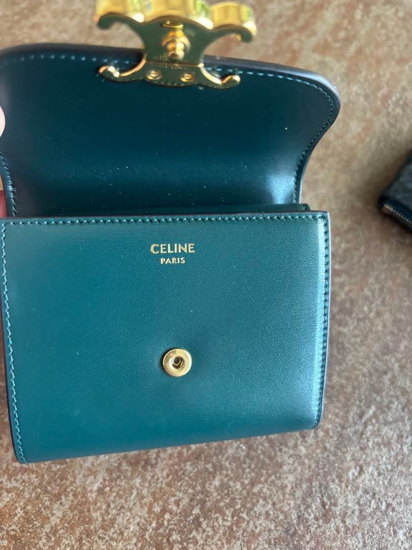 【美品】CELINE セリーヌ トリオンフ ウォレット