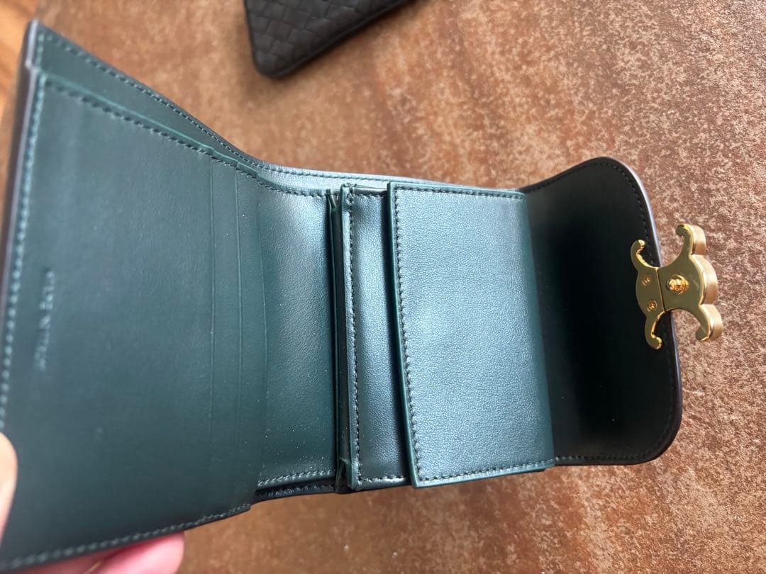 【美品】CELINE セリーヌ トリオンフ ウォレット