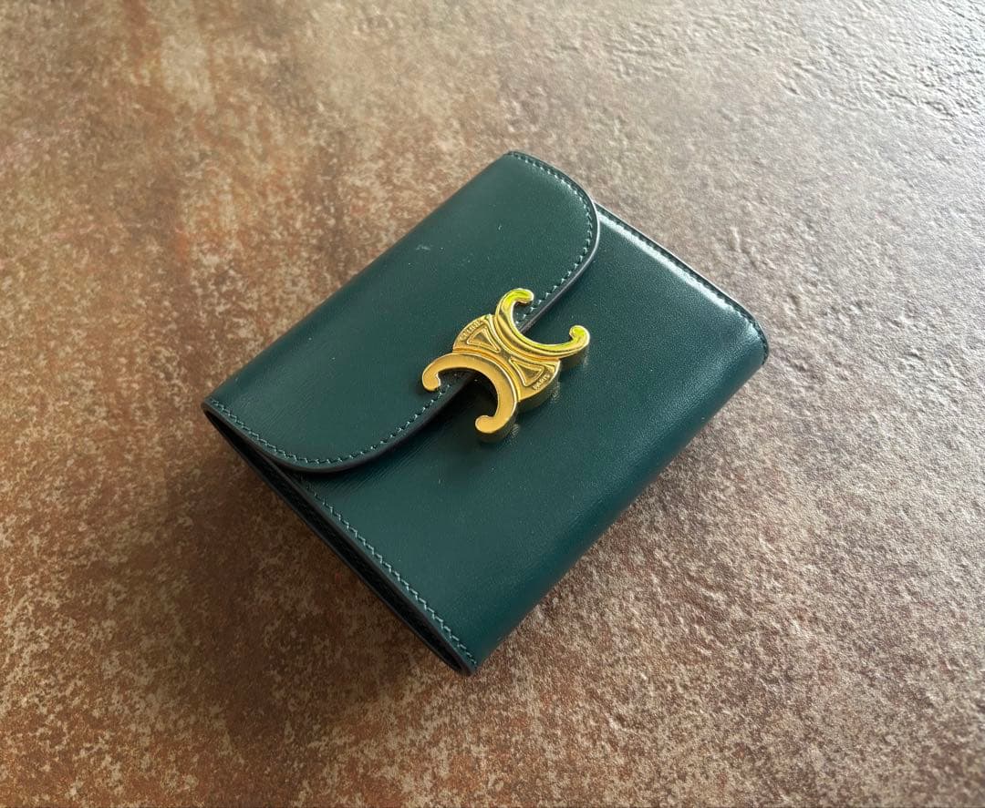 【美品】CELINE セリーヌ トリオンフ ウォレット