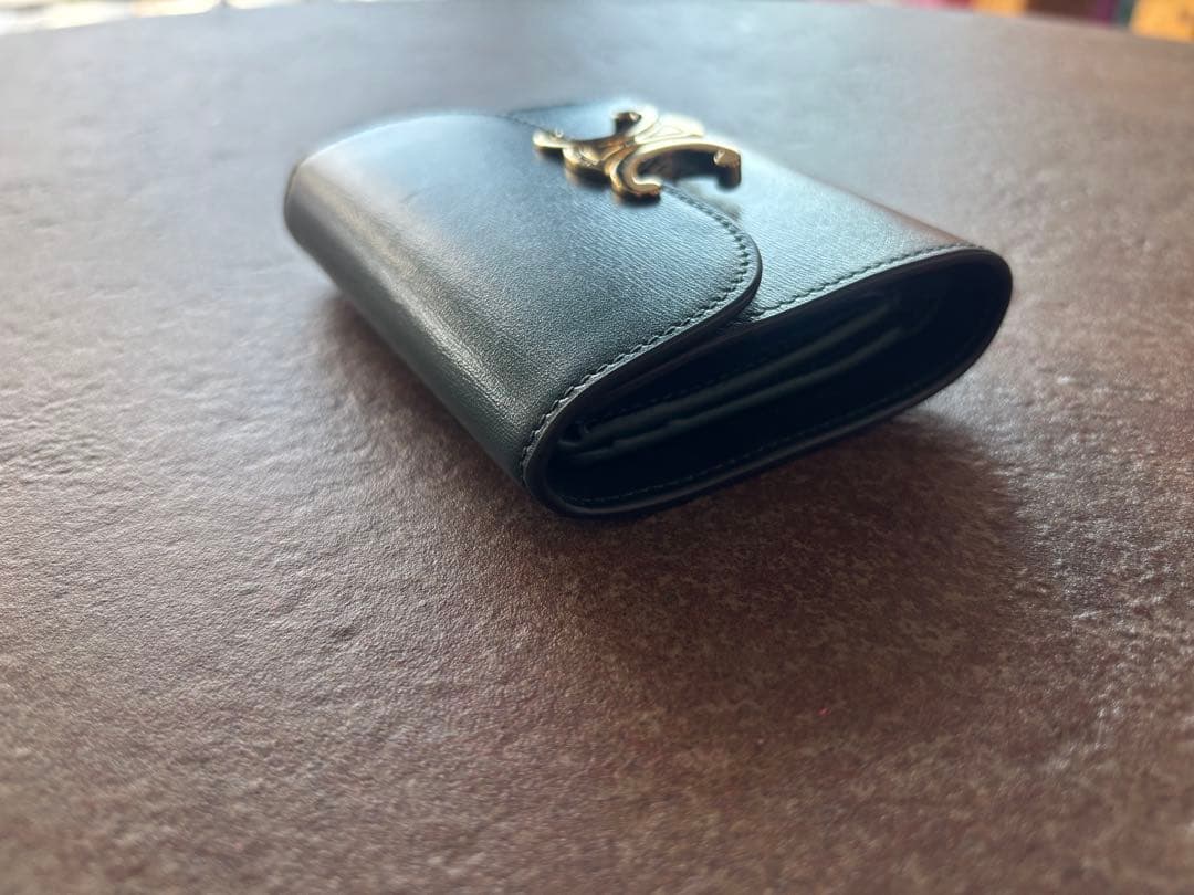 【美品】CELINE セリーヌ トリオンフ ウォレット
