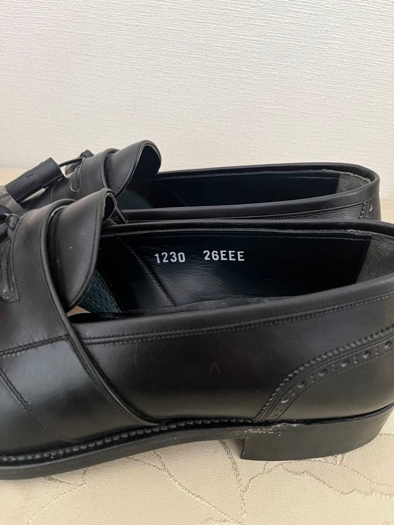 スコッチグレイン　タッセル　黒 26EEE