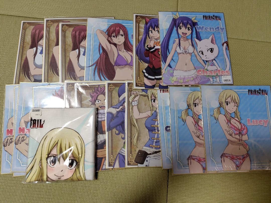 FAIRYTAIL抱き枕カバー＋キャラグッズ