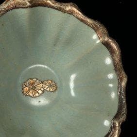 宋代建窑爆彩口碗