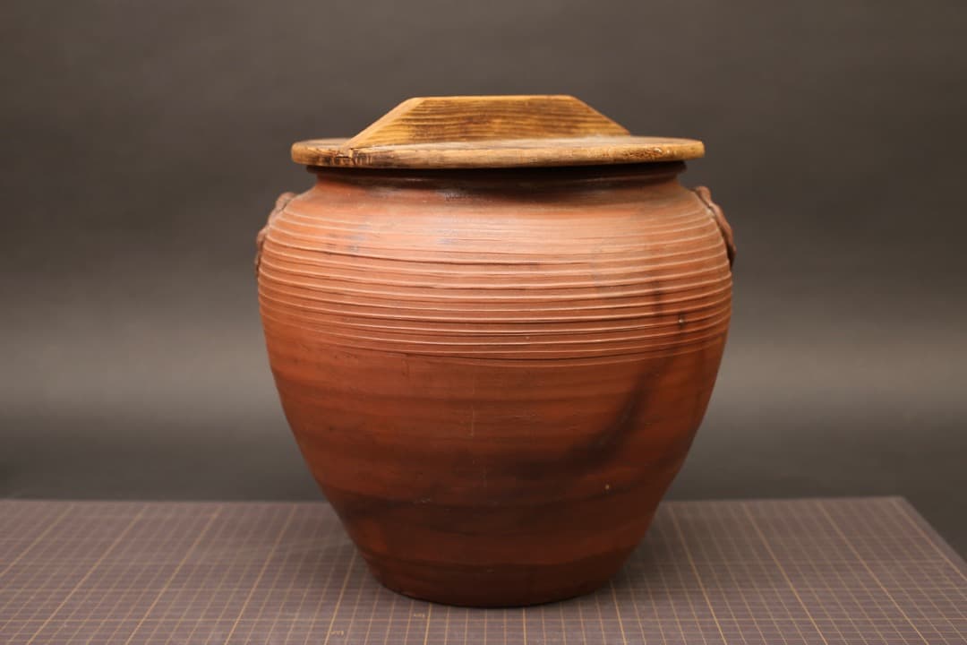 【即購入可】備前焼／水屋甕・かめ／骨董／古美術／古民藝／古玩／茶道／煎茶／古道具