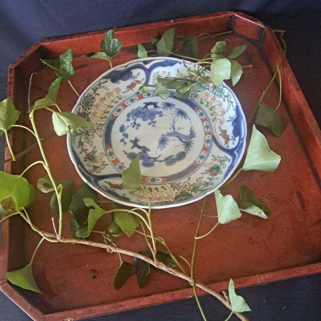 「high level 渦福(うずふく)の満足感！ 」古伊万里皿 3客セット 骨