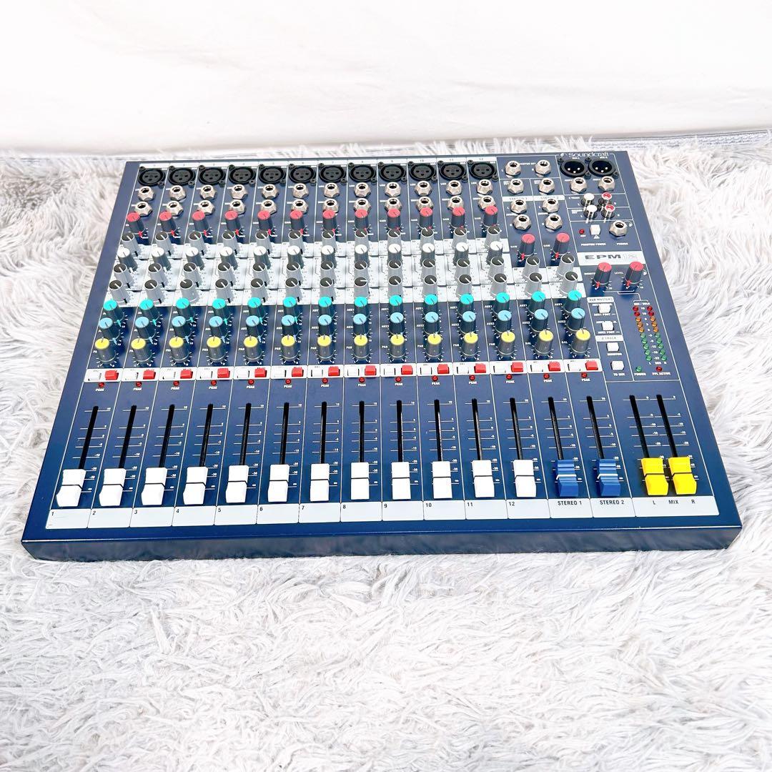 Soundcraft サウンドクラフト コンパクト・アナログミキサー EPM12