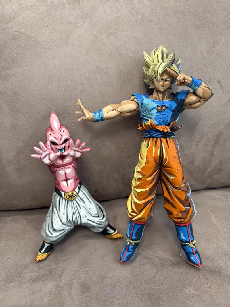 ドラゴンボール Z ブウ & 悟空 リペイント フィギュア