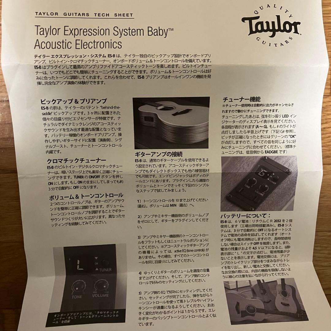 ギター Baby Taylor BT2e Mahogany-e