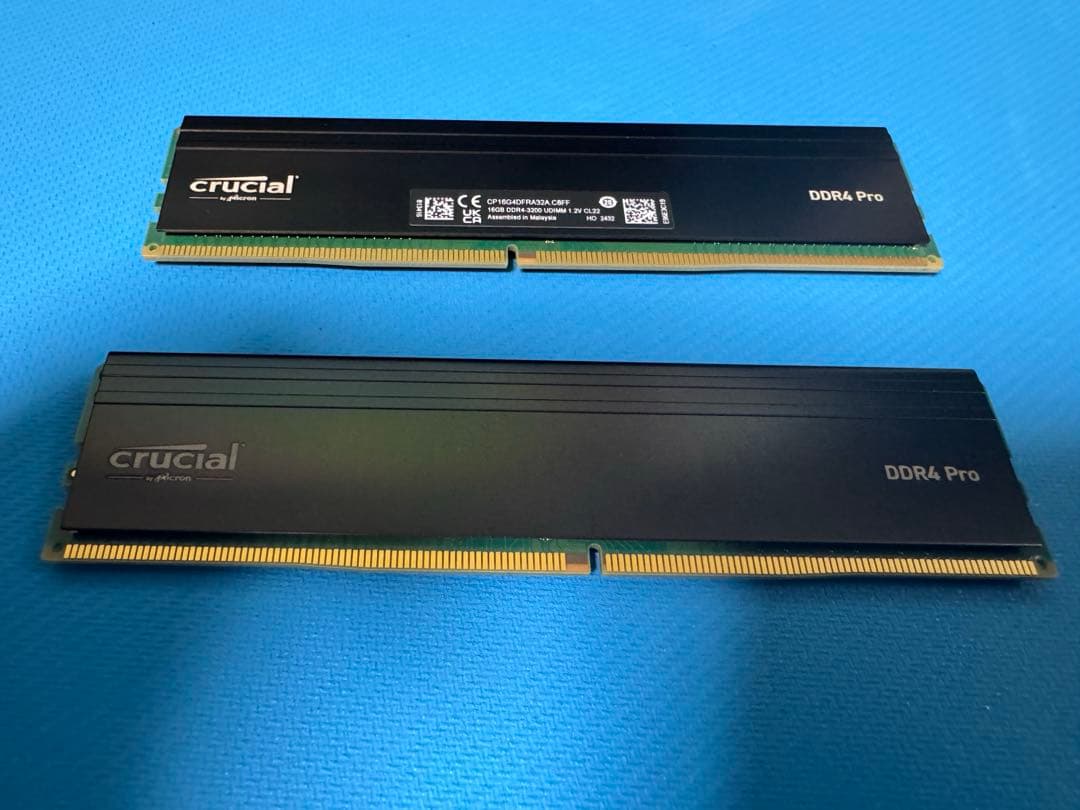 待*い様 crucial メモリ DDR4-3200 32GB Kit 16GB