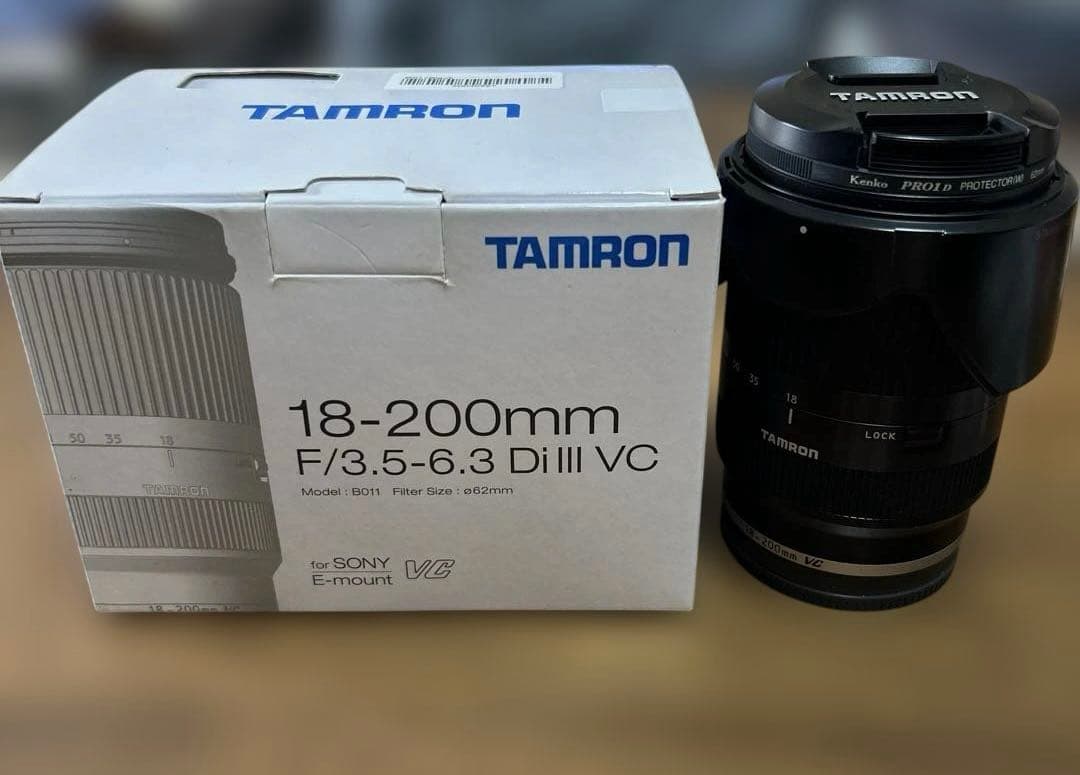 TAMRON18-200mmF3.5-6.3 DiIII VC ソニーEマウント