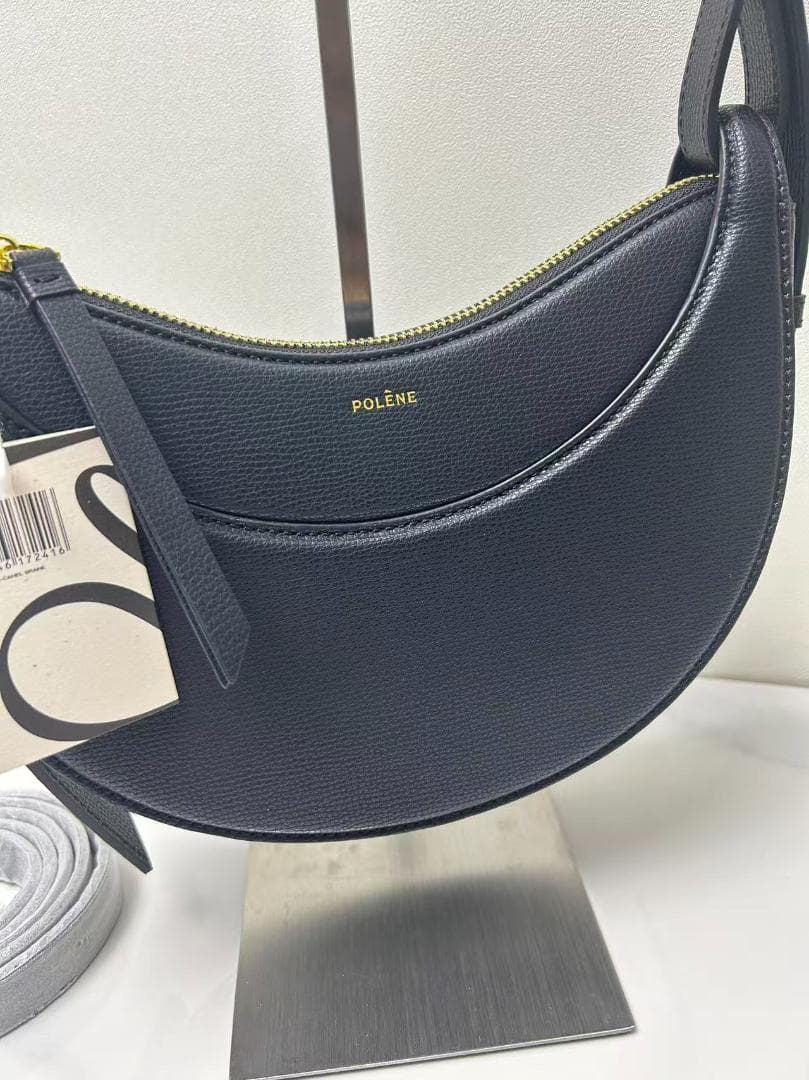 ポレーヌ Numéro Dix ショルダーバッグ ブラック