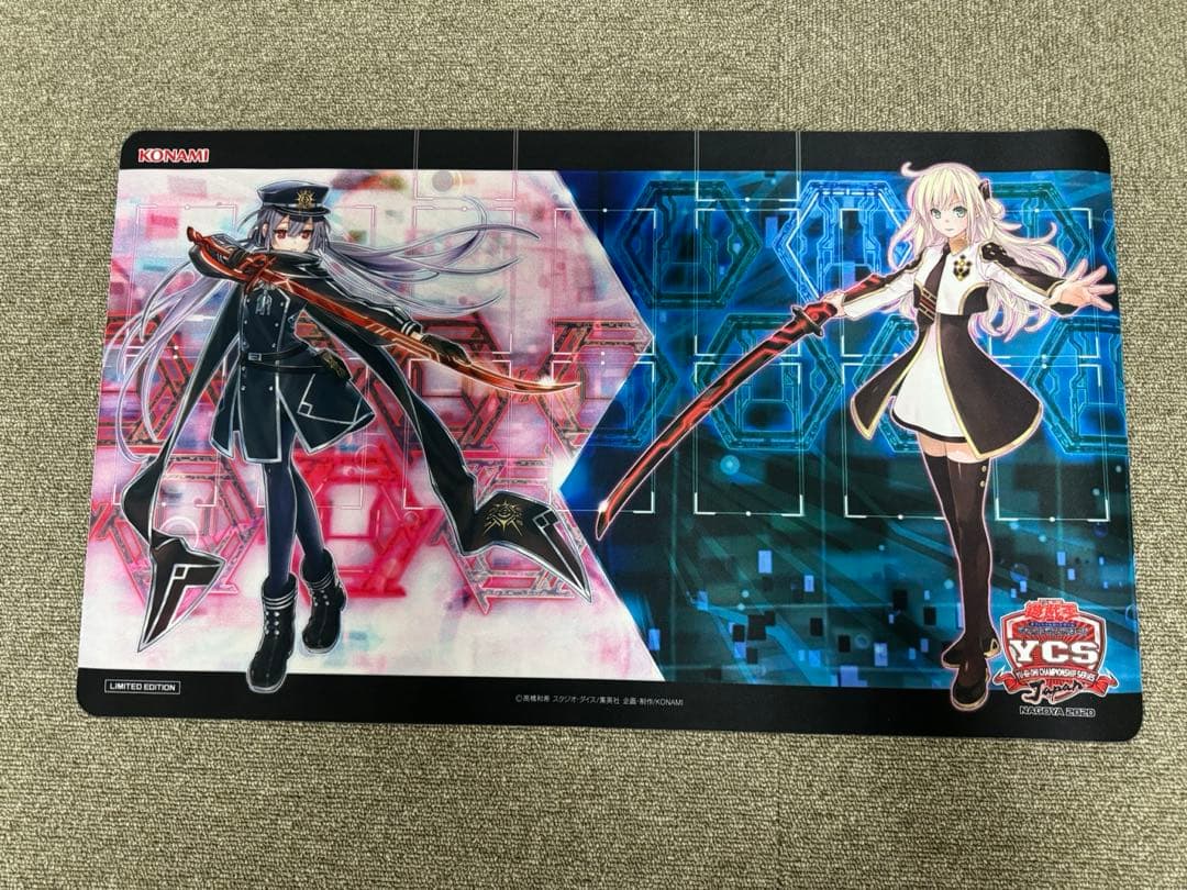 チ*リ様 遊戯王　YCSJ 閃刀姫プレイマット　レイ&ロゼ　閃刀姫デュエルセット