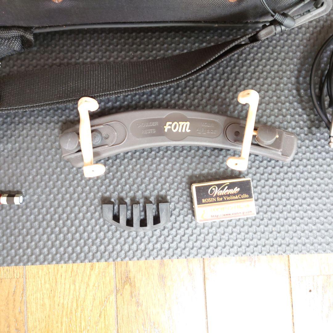 【匿名配送】 Valente EVN-27 エレキバイオリン ブラック