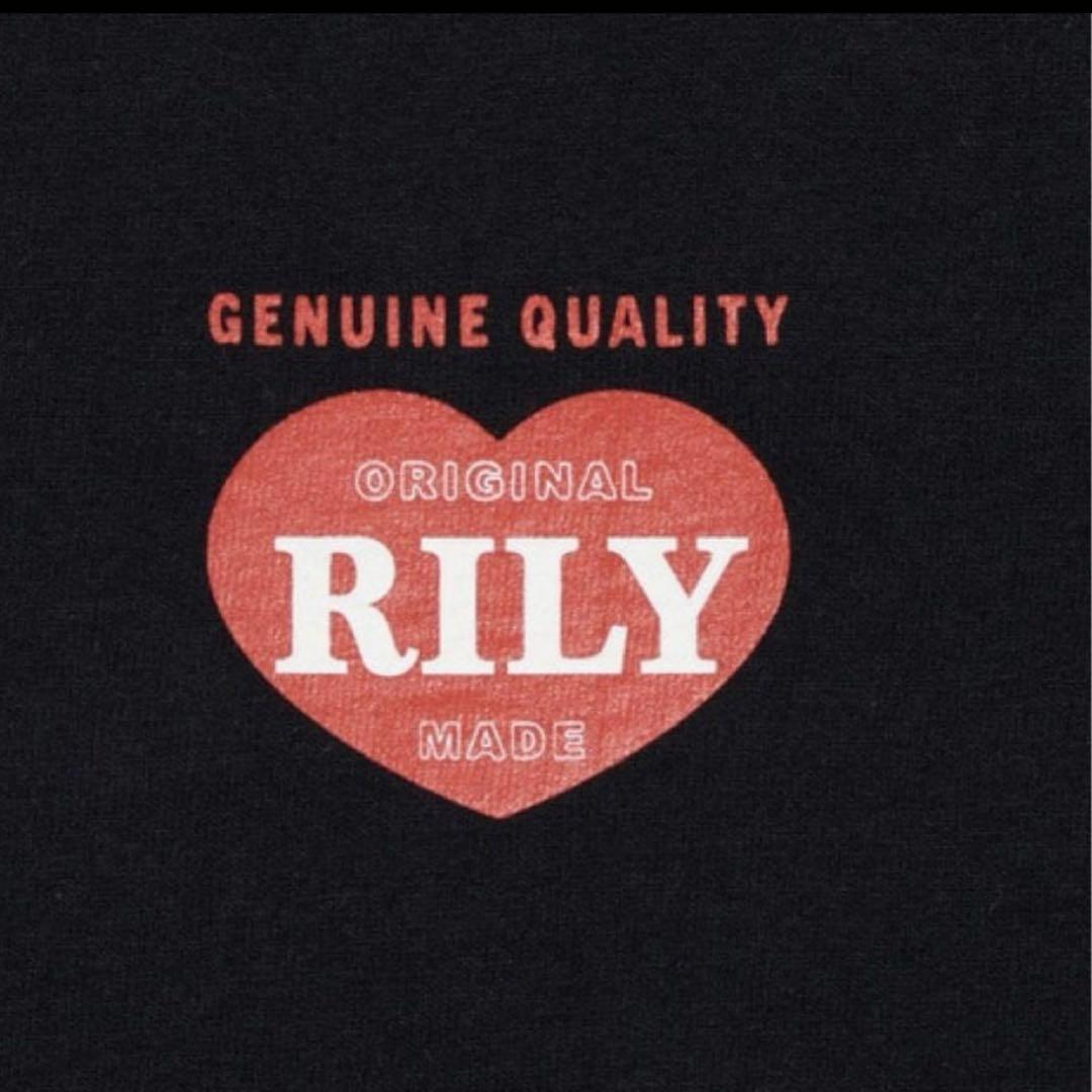 ⭕️新品・未使用⭕️RILY Heart Logo LS Tee L Black