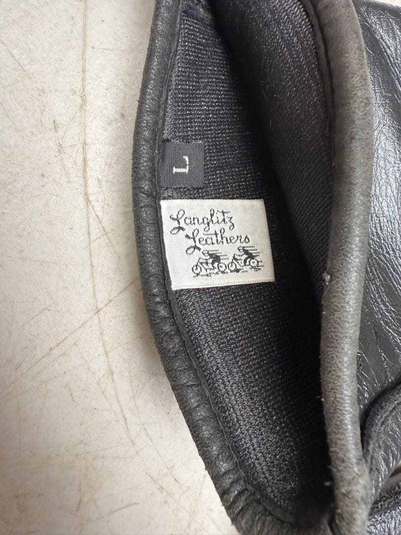 ラングリッツレザー70周年限定ガントレットグローブ サイズL