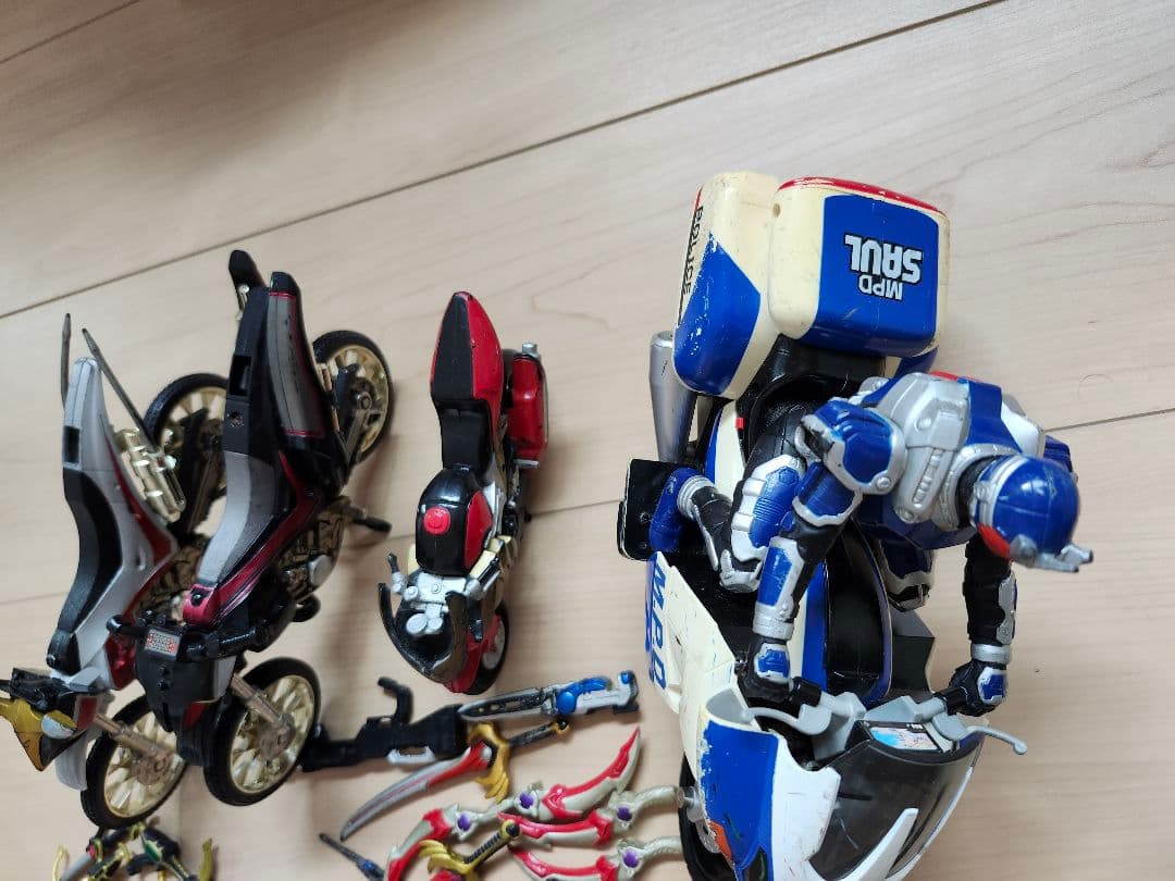 仮面ライダー ソフビ フィギュアまとめてセット バイク付き