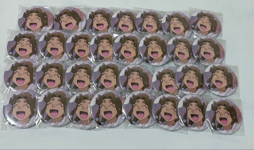 忍たま乱太郎 百面相 缶バッジ 寝巻き姿の段 平滝夜叉丸31点セット