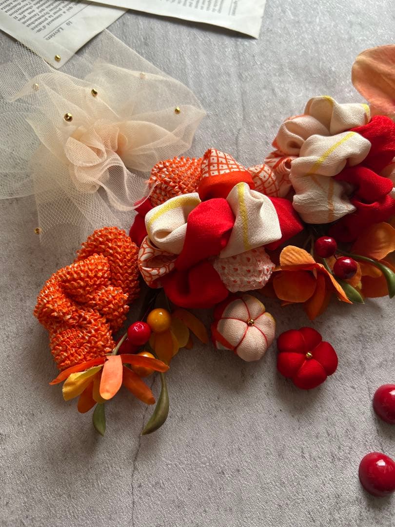 にょっき様order髪飾り♡