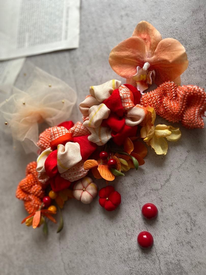 にょっき様order髪飾り♡