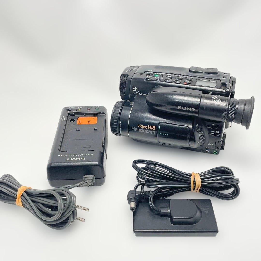 録再OK✨CCD-TR705 SONY Hi8ビデオカメラ 8mm 送料無料